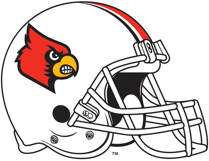 Louisville Cardinals 2009-2012 Helmet Logo diy fabric transfer